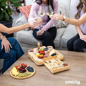 SMIRLY Charcuterie Boards Gift Set