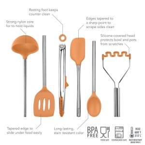 Tovolo Silicone Utensil Set