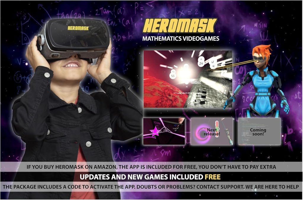 Heromask Mathematics VR Headset 