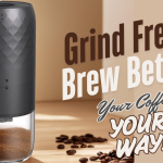 Portable Electric Coffee Grinder: Unlock Fresh Brews Every Single Time