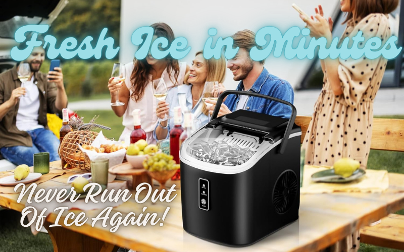 You are currently viewing Euhomy Ice Maker Review: Surprisingly Unlimited Ice