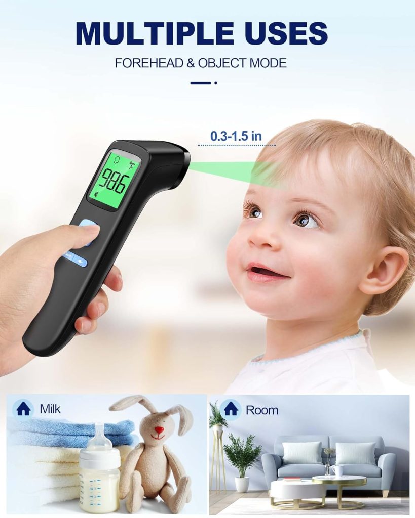 Anmeate No-Touch Forehead Thermometer