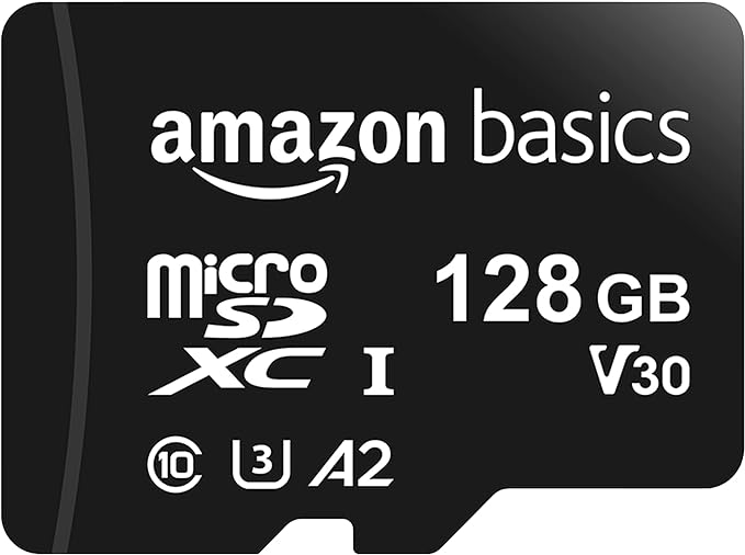 Amazon Basics Micro SDXC 128GB