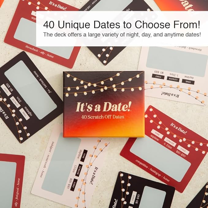 It’s a Date Scratch Off Dates