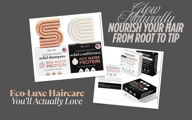 You are currently viewing Kitsch Rice Shampoo and Conditioner: Stunning Results from Ultimate Nourishing Blend