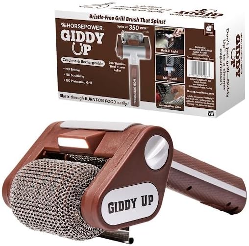 Horsepower Giddy Up Bristle-Free Grill Brush